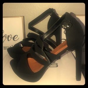 Black Platform Heels